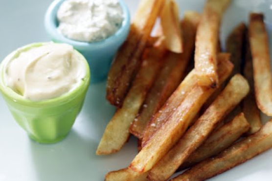Pommes Frites With Two Dipping Sauces