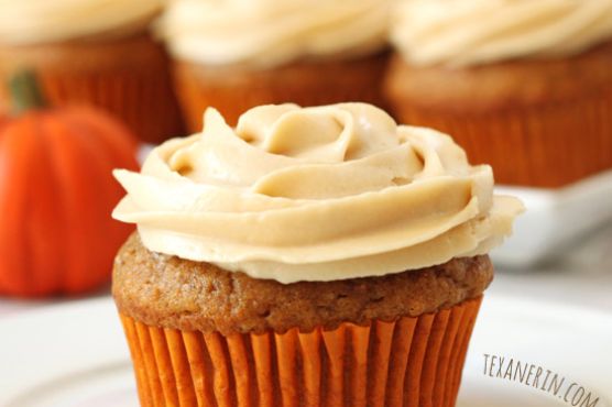 Pumpkin Cupcakes (100% whole grain)