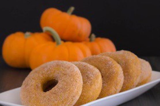 Pumpkin Doughnuts
