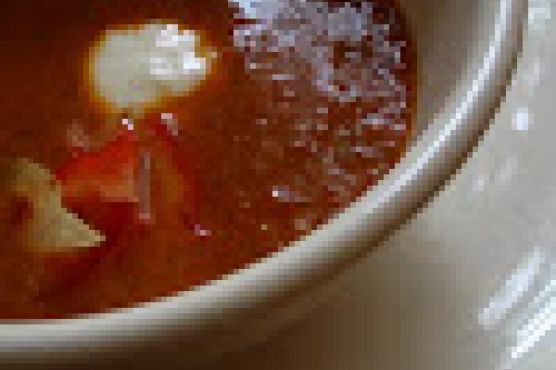 Red Pepper and Tomato Soup
