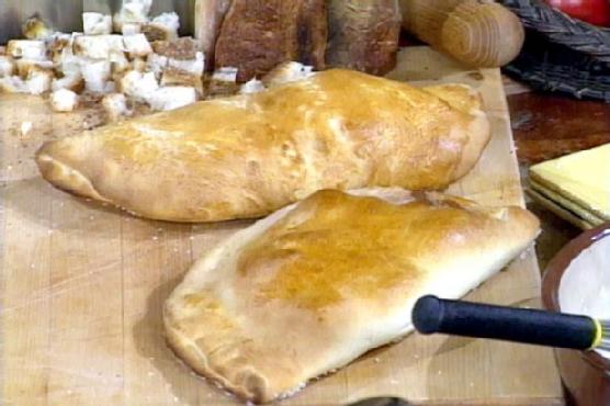 Ricotta and Ham Calzone