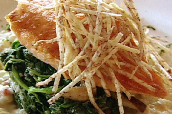 Seared Atlantic Salmon Fillets