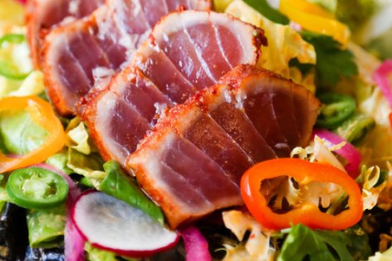 Seared Gulf Fish Salad