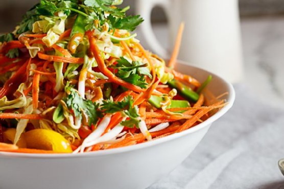 Shredded Thai chicken salad