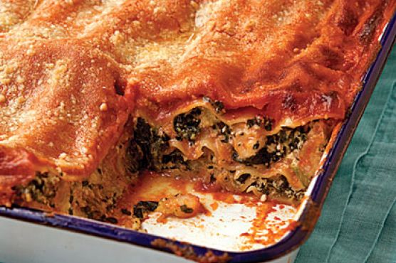 Shrimp Lasagna with Creamy Tomato Sauce
