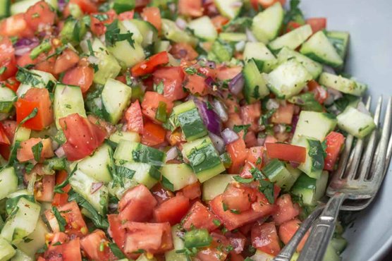 Simple Shirazi Salad