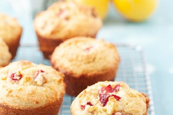 Strawberry Lemonade Muffins